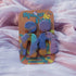 Wavy Multi-Tonal Arch Statement Polymer Clay Earrings