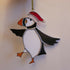 Glass Christmas Dancing Puffin