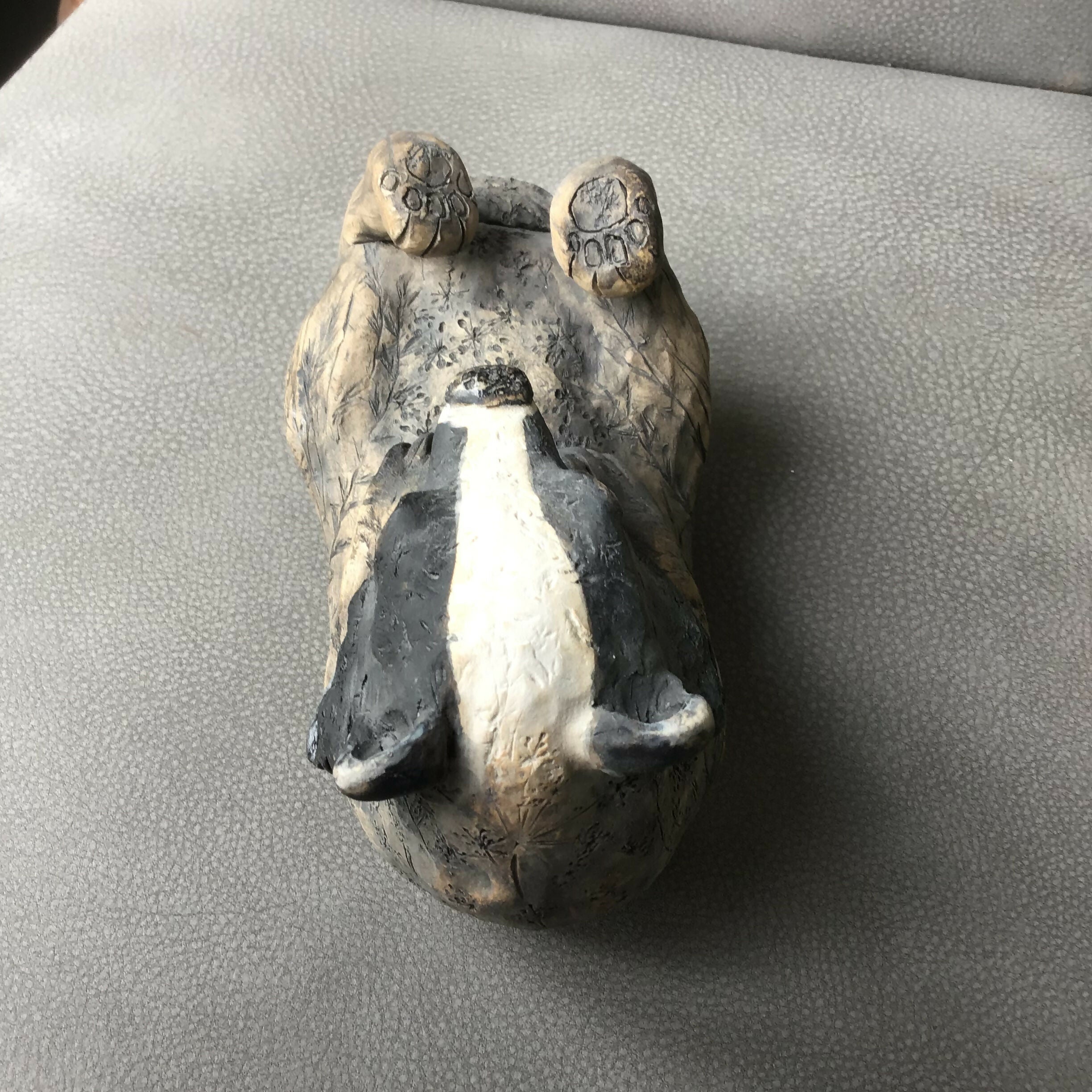 Medium Badger Sculpture