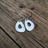 Handmade Asymmetrical Silver Earrings