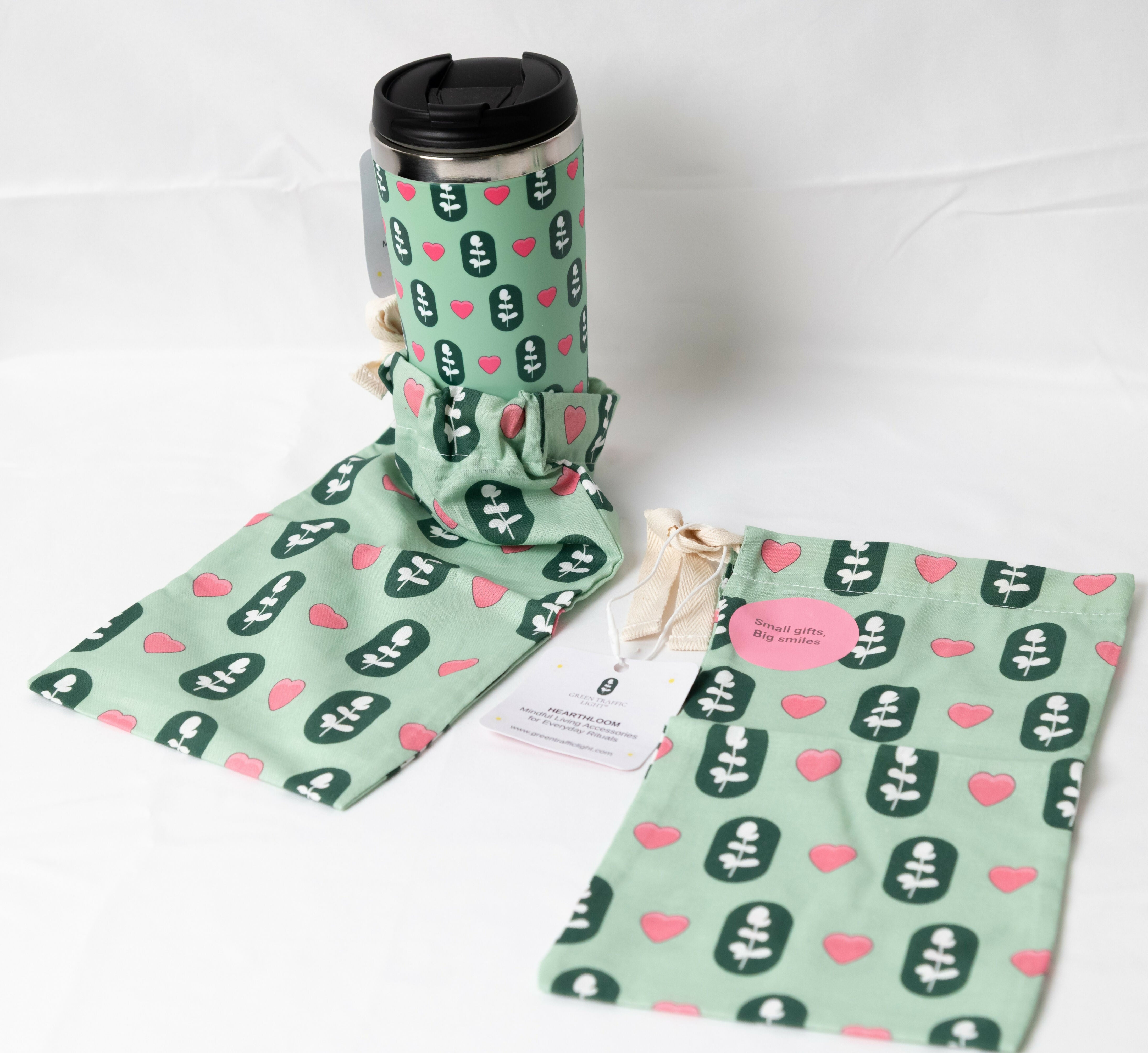 Travel Mug Set By HEARTHLOOM