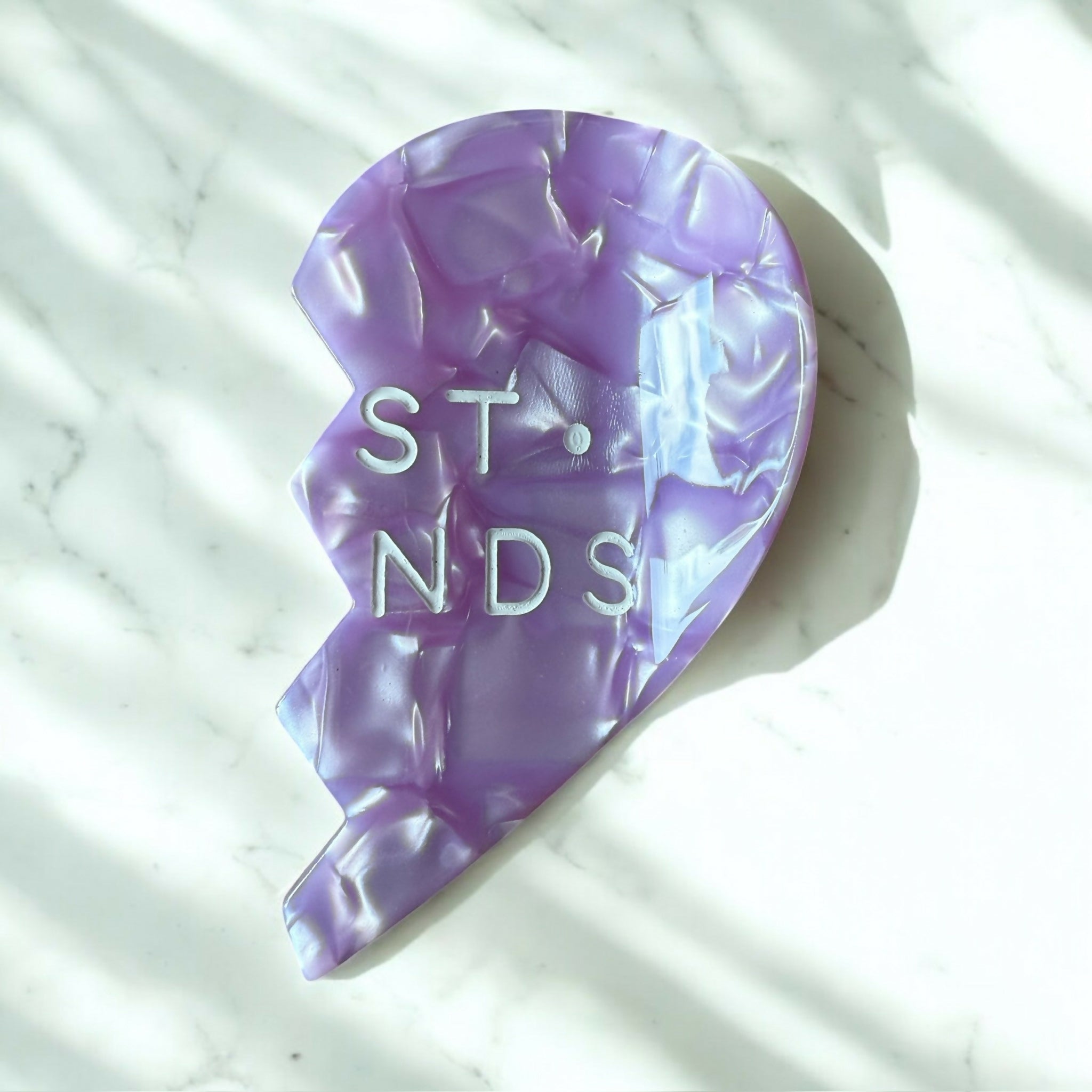 90's Best Friends Heart Hair Claw / Clip