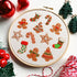 Preprinted Embroidery Pattern For Beginners - Christmas Cookies