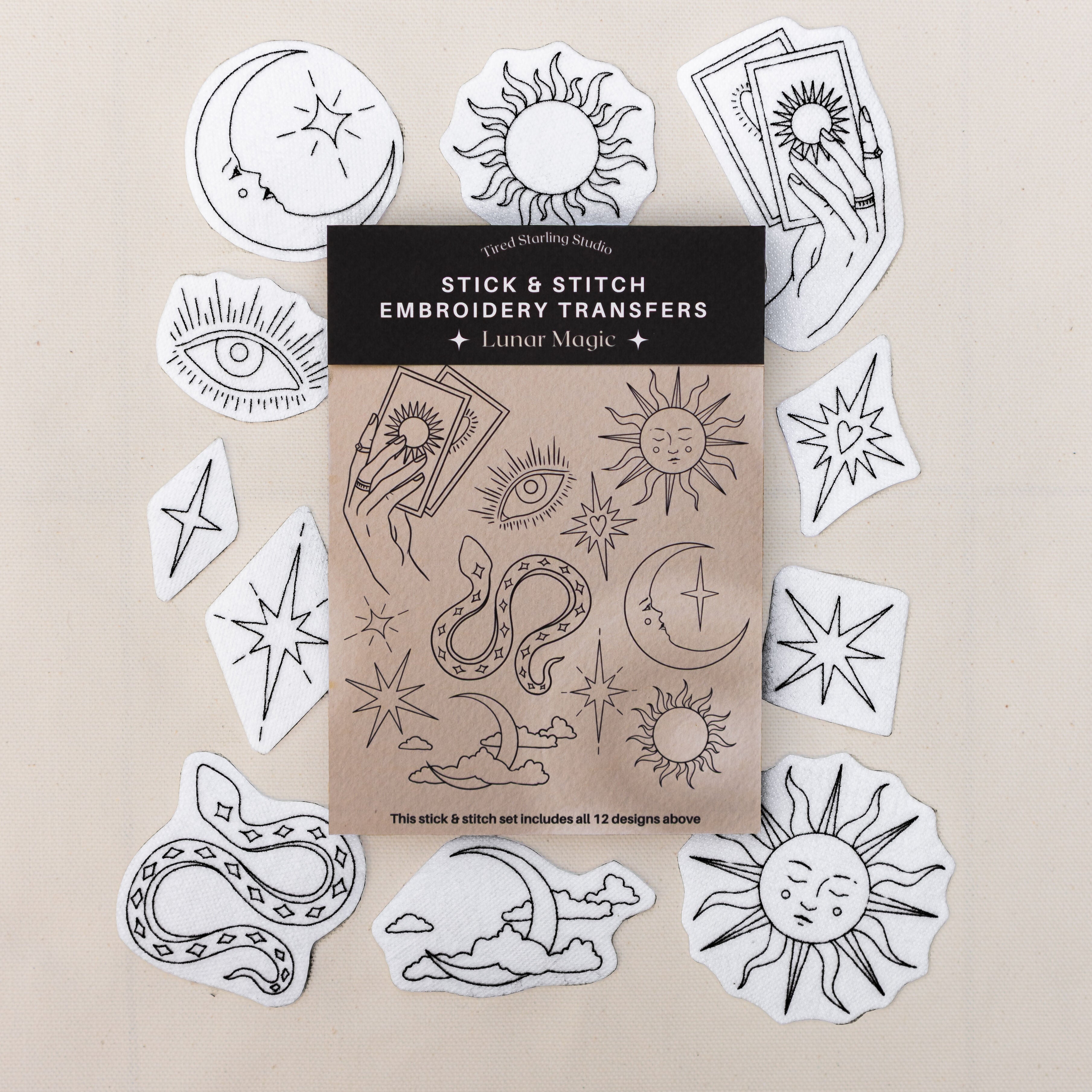 Lunar Magic Stick & Stitch Embroidery Designs