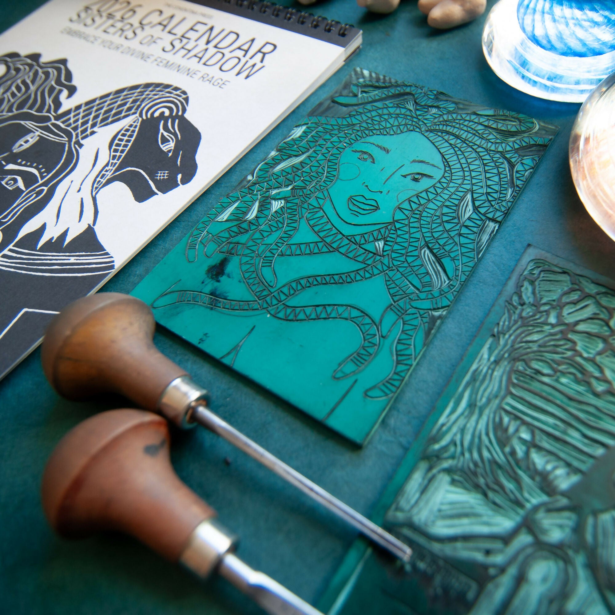 SISTERS OF SHADOW WALL CALENDAR 2026