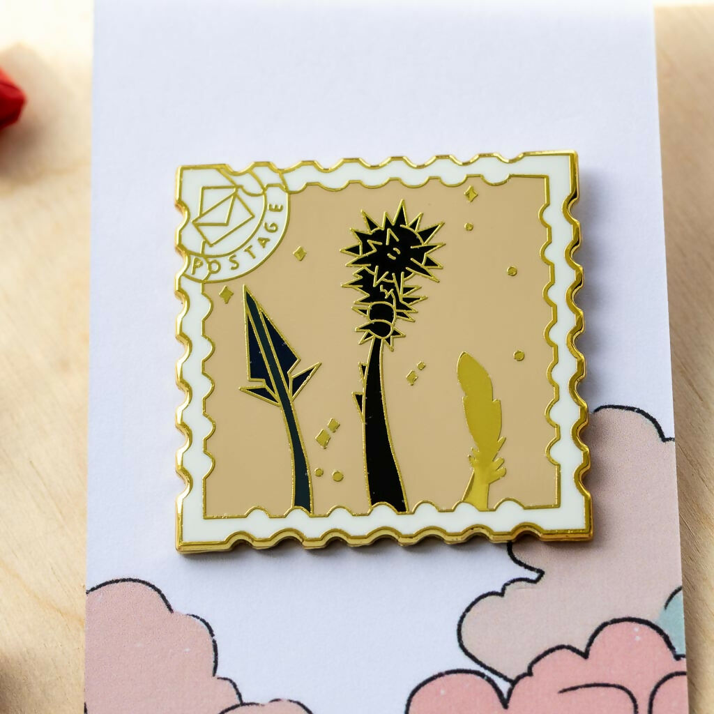 Tails of the Sky Enamel Pin