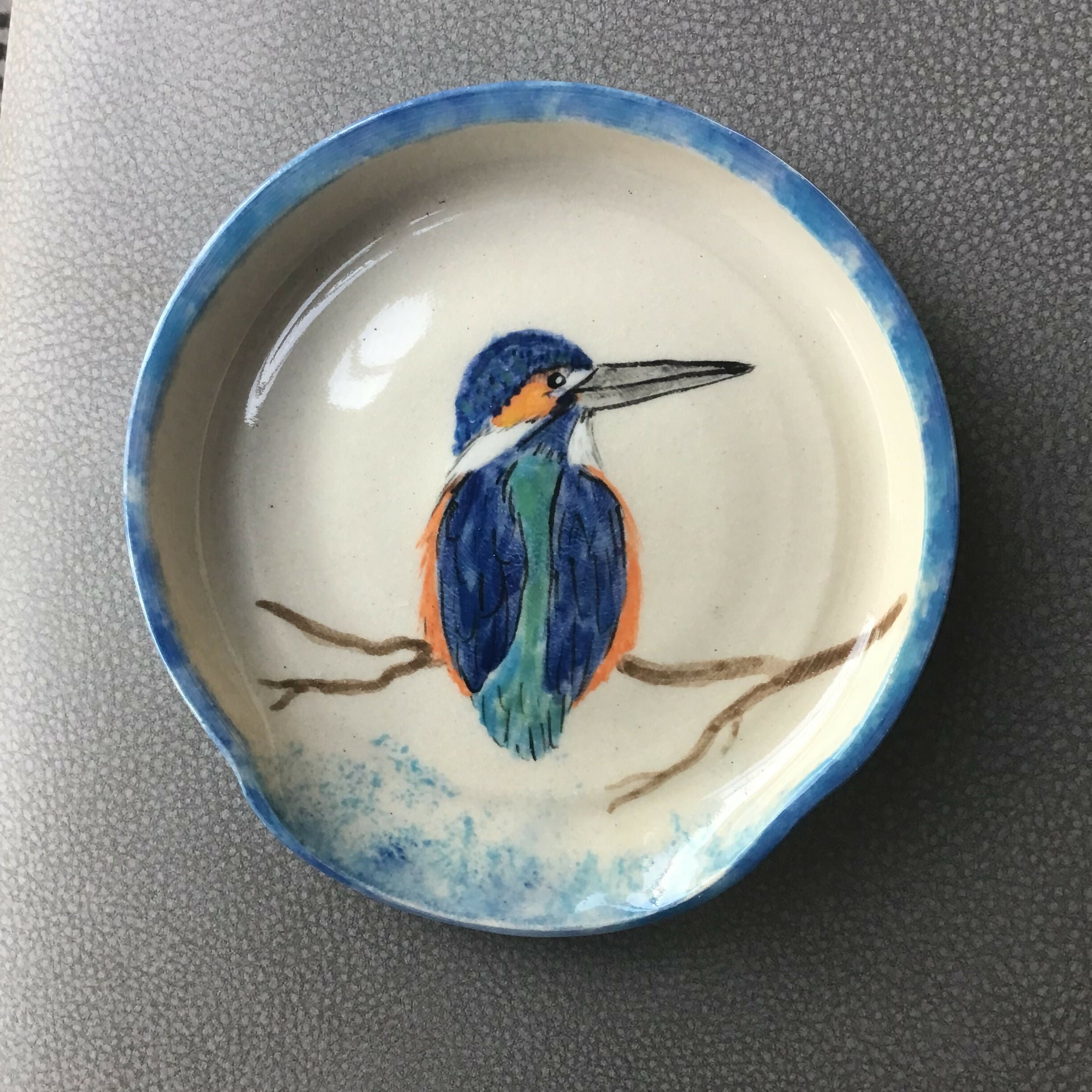 Handpainted Spoon Rest