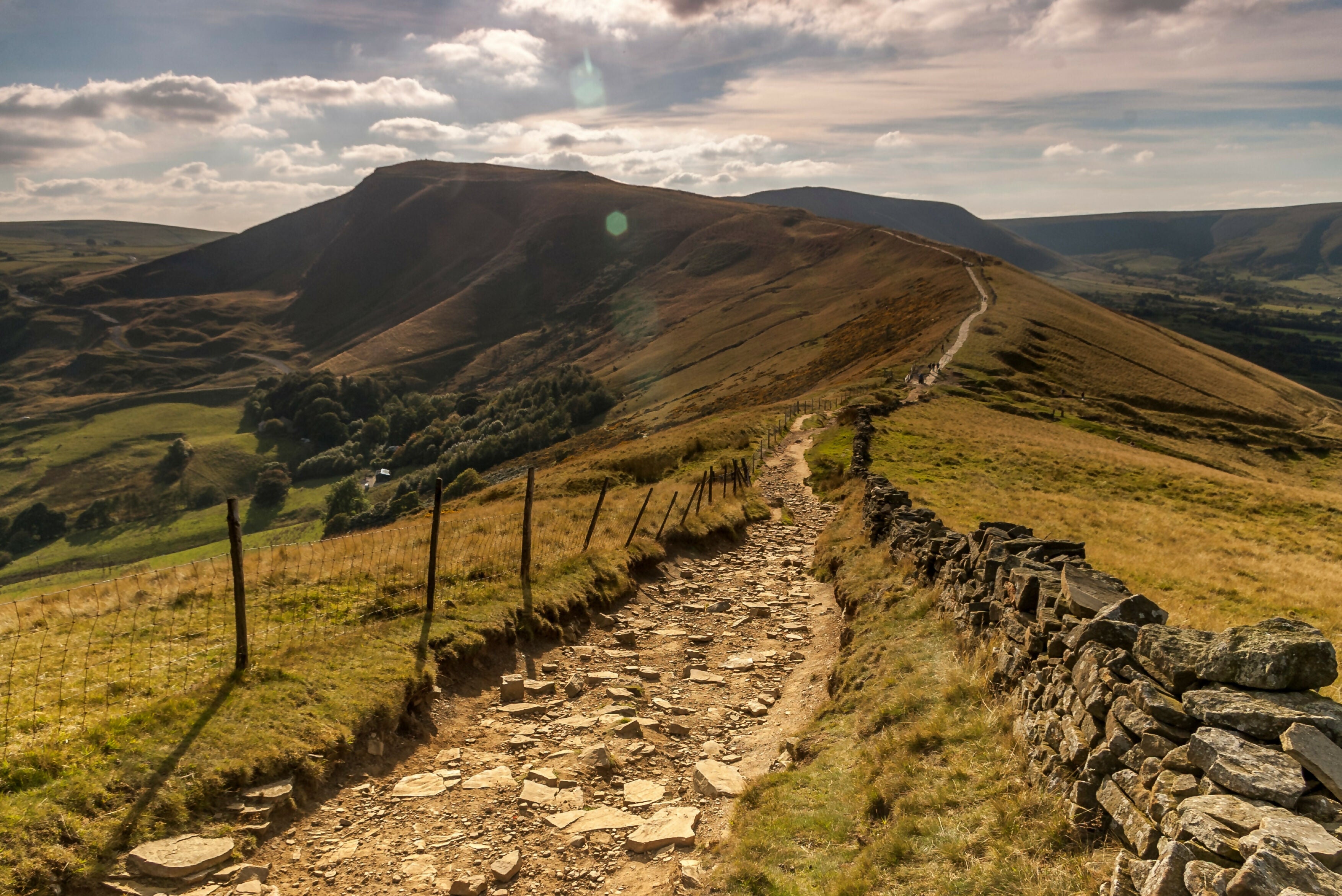 Mam Tor - Print in A4 Mount