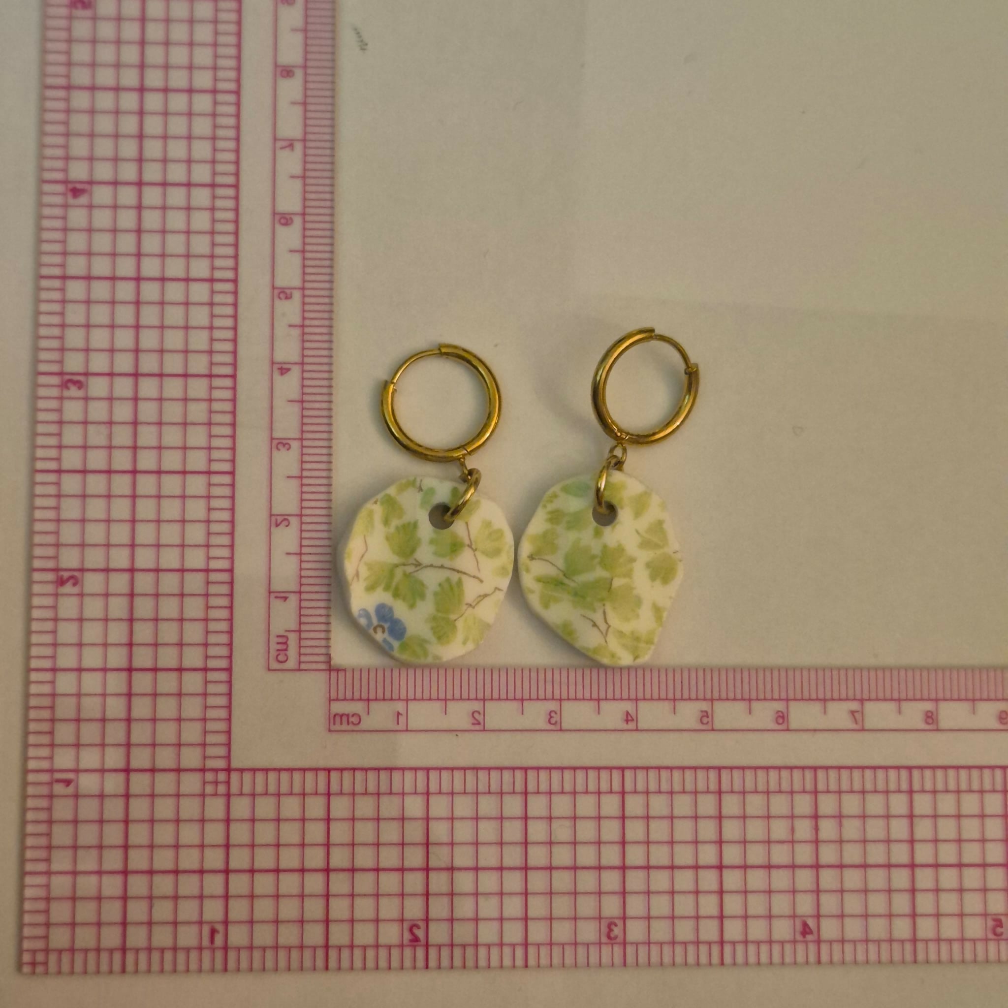 Recycled Ceramic Earring