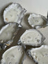 Oyster Shell Candle With Pearls