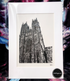 Beverley Minster Print in A4 Mount