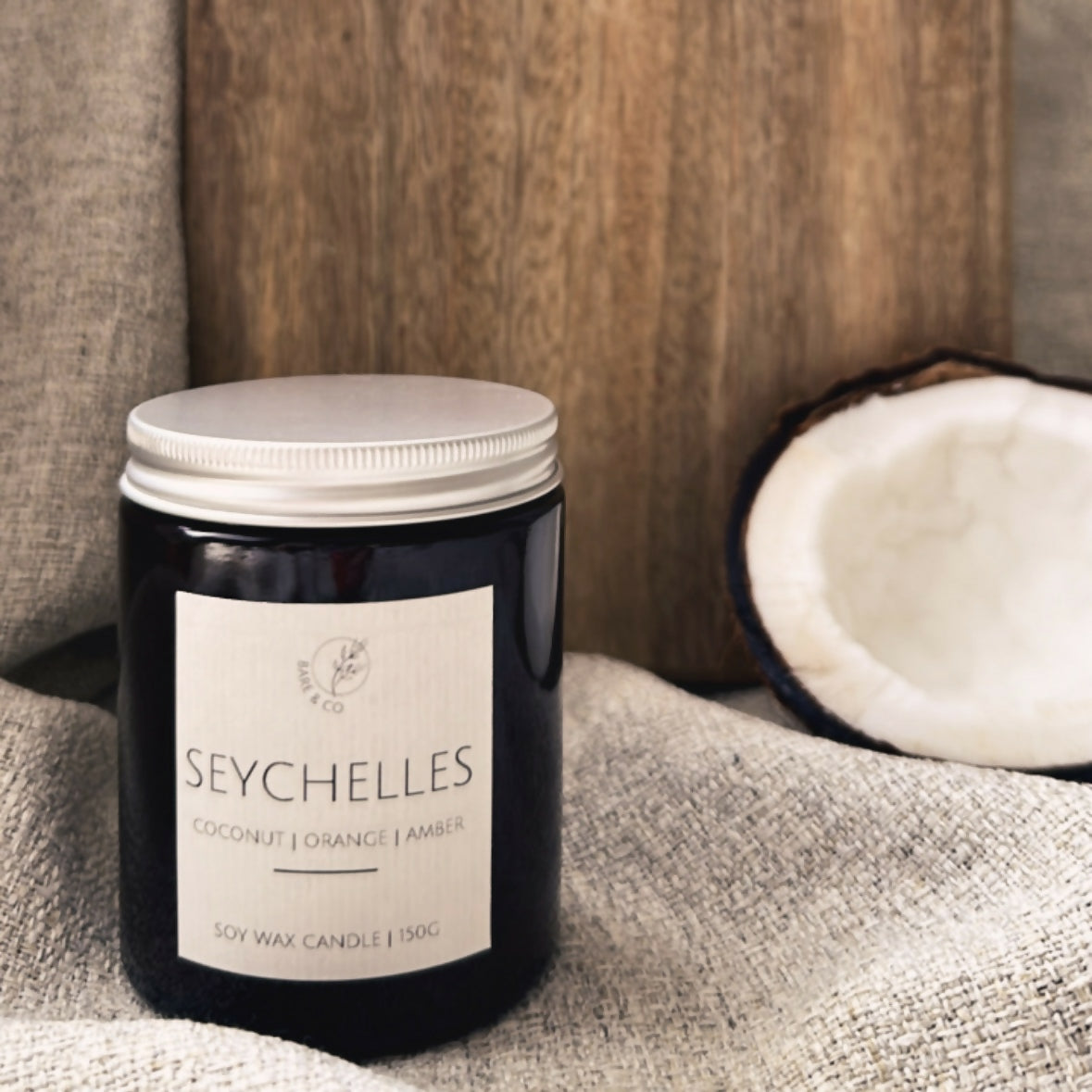 SEYCHELLES SOY WAX CANDLE 180ML