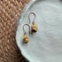 Solar Plexus Healing Earrings with Copper, Amber & Tigers Eye