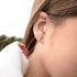 Sterling Silver Bar Stud Earrings