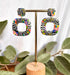Funky Pattern Collection - Square Polymer Clay Earrings