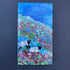 2 Sheep Oil Painting Mini Canvas Fridge Magnet