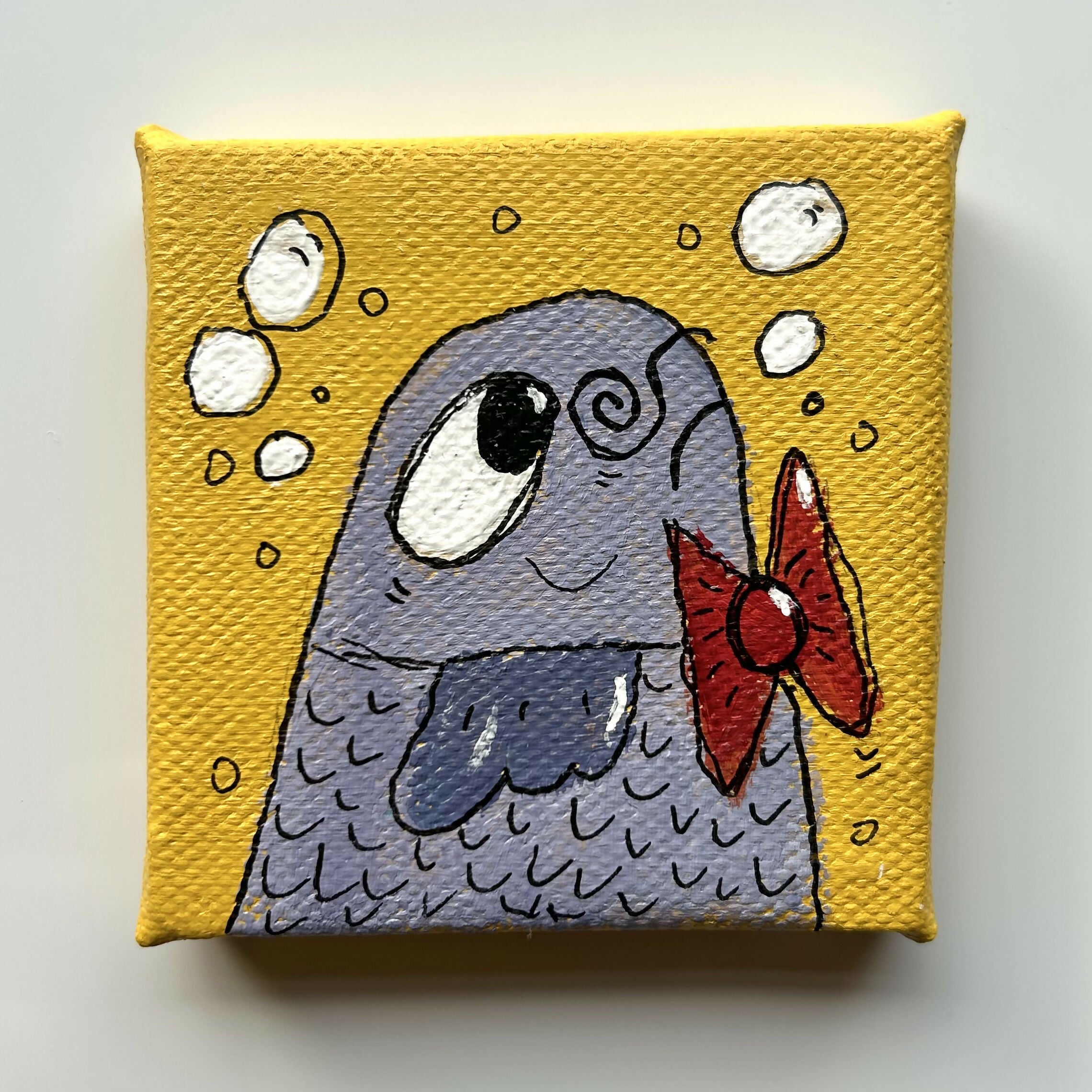 Animal Portraits Mini Canvases Original Artwork