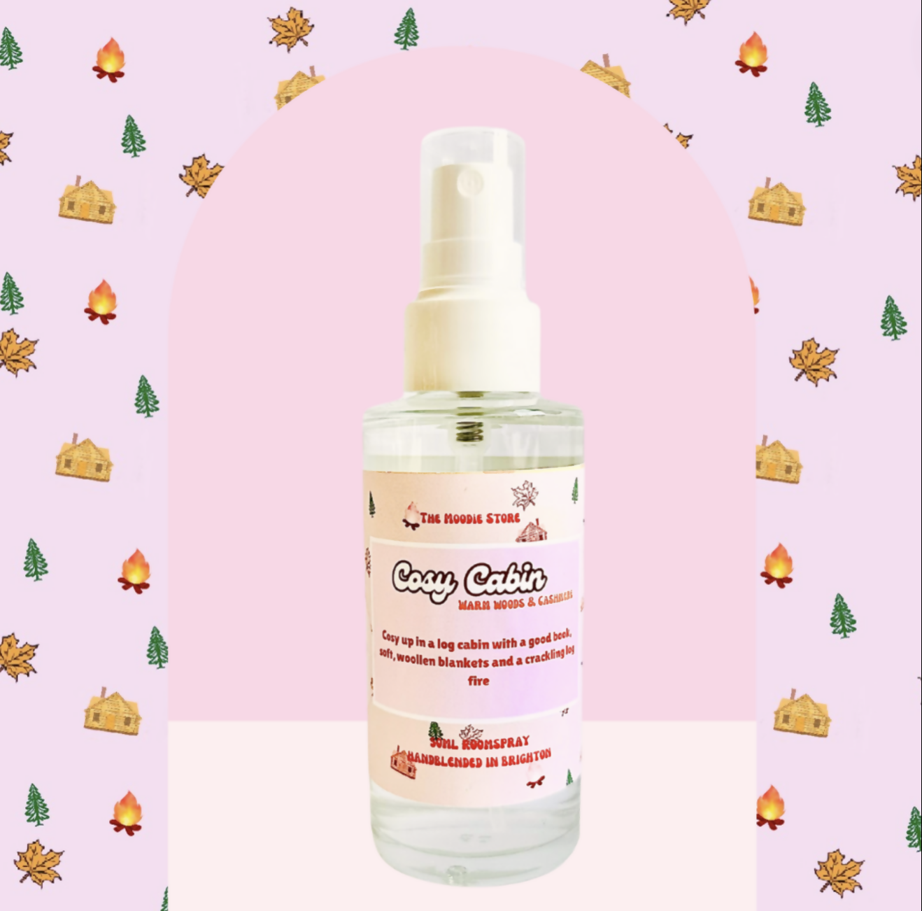 Cosy Cabin - Warm Woods & Cashmere Fragranced Room perfume