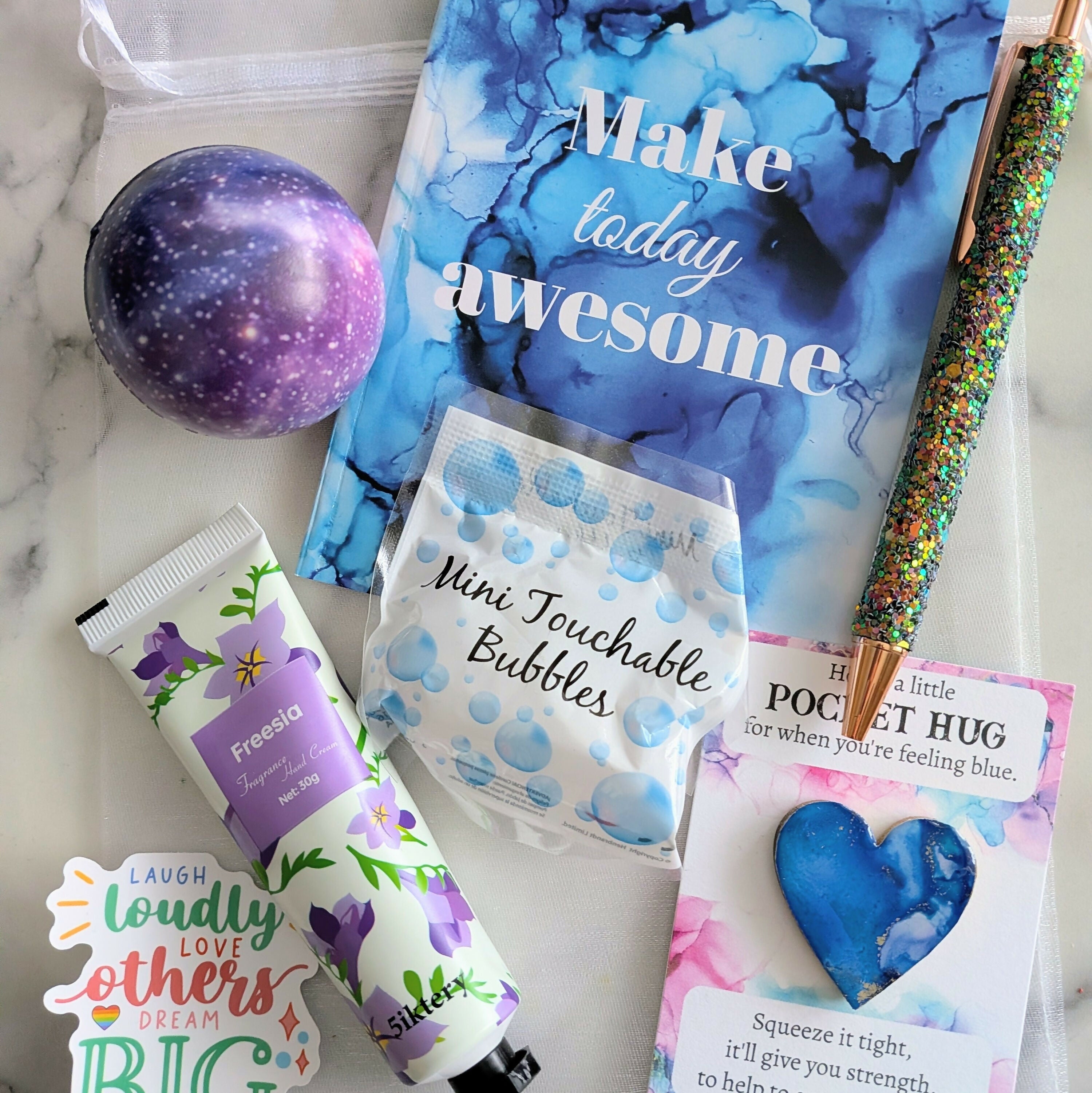 Self Care Soothing Kit, Mini Sensory Wellness Bag