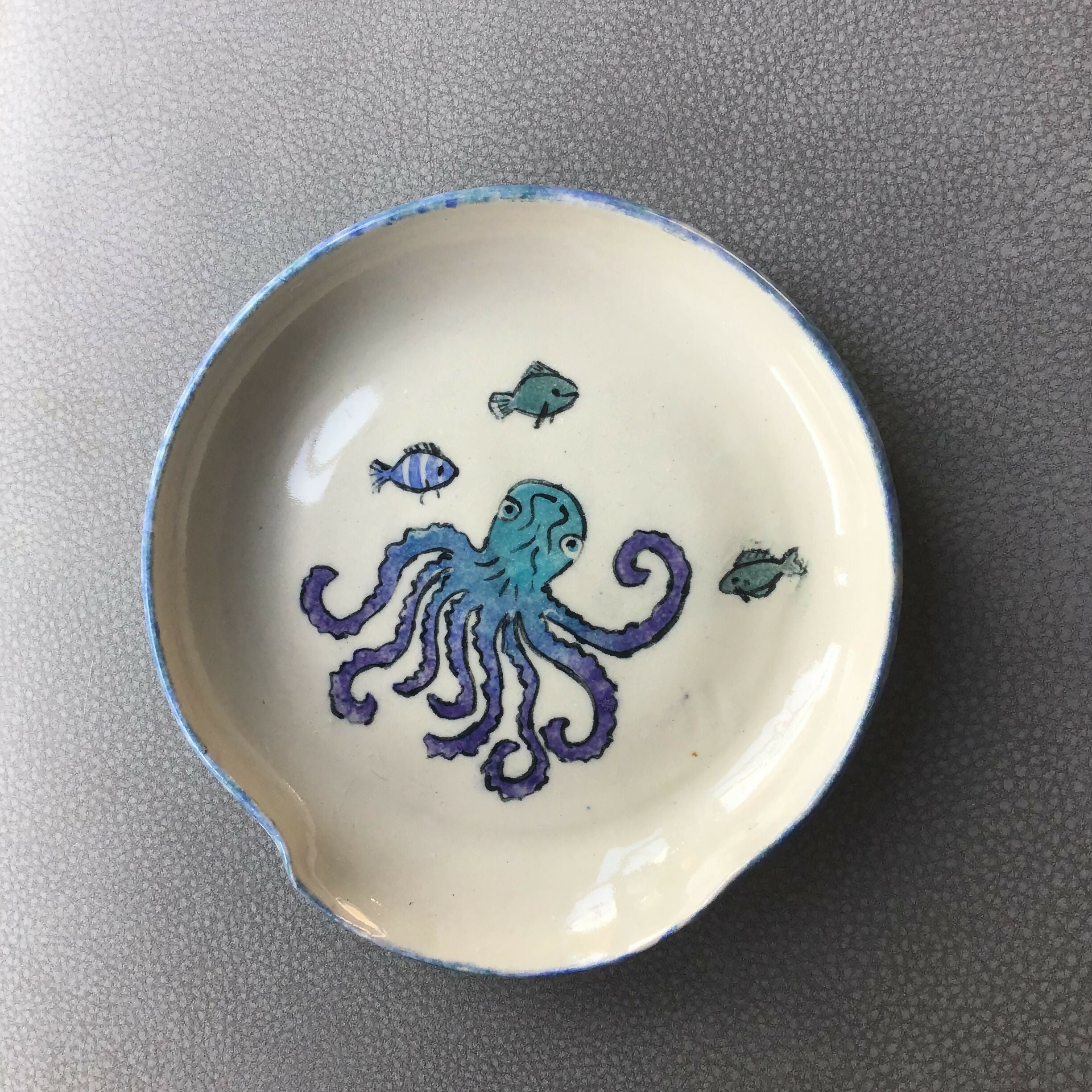 Handpainted Spoon Rest