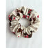 Cream Dachshund Christmas Hair Scrunchie