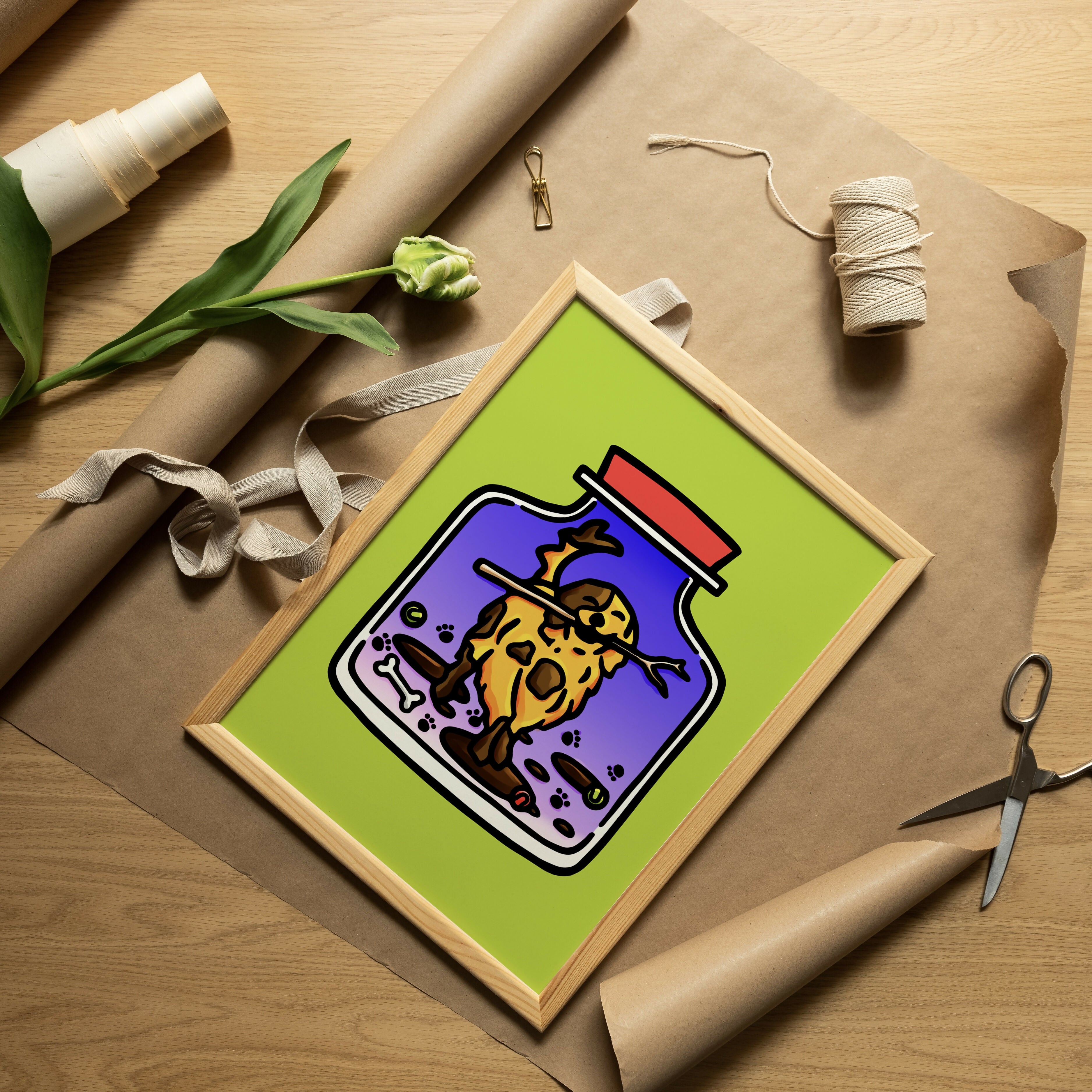Prints - Golden Retriever