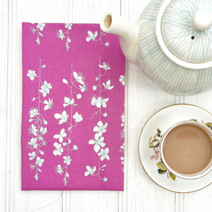 Linen Tea Towel - Blossom