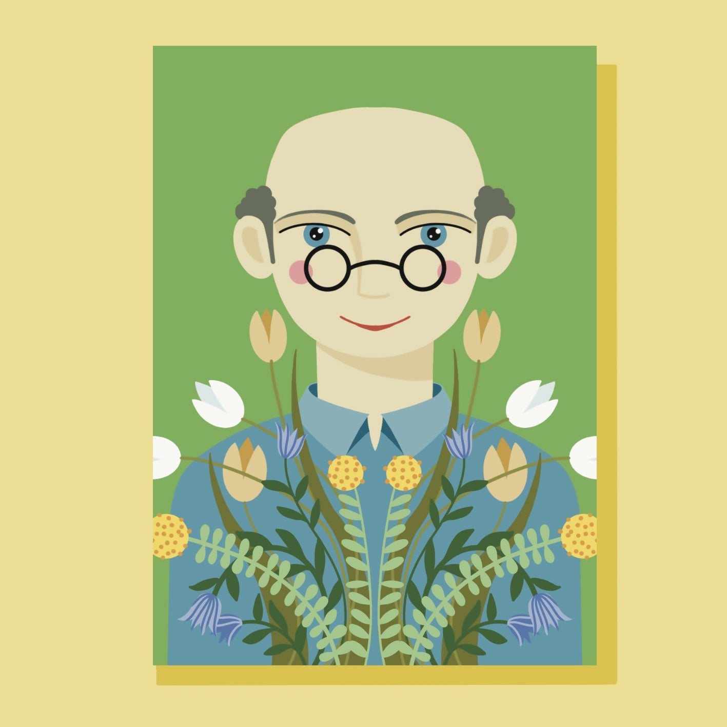 Bouquet Greetings Card