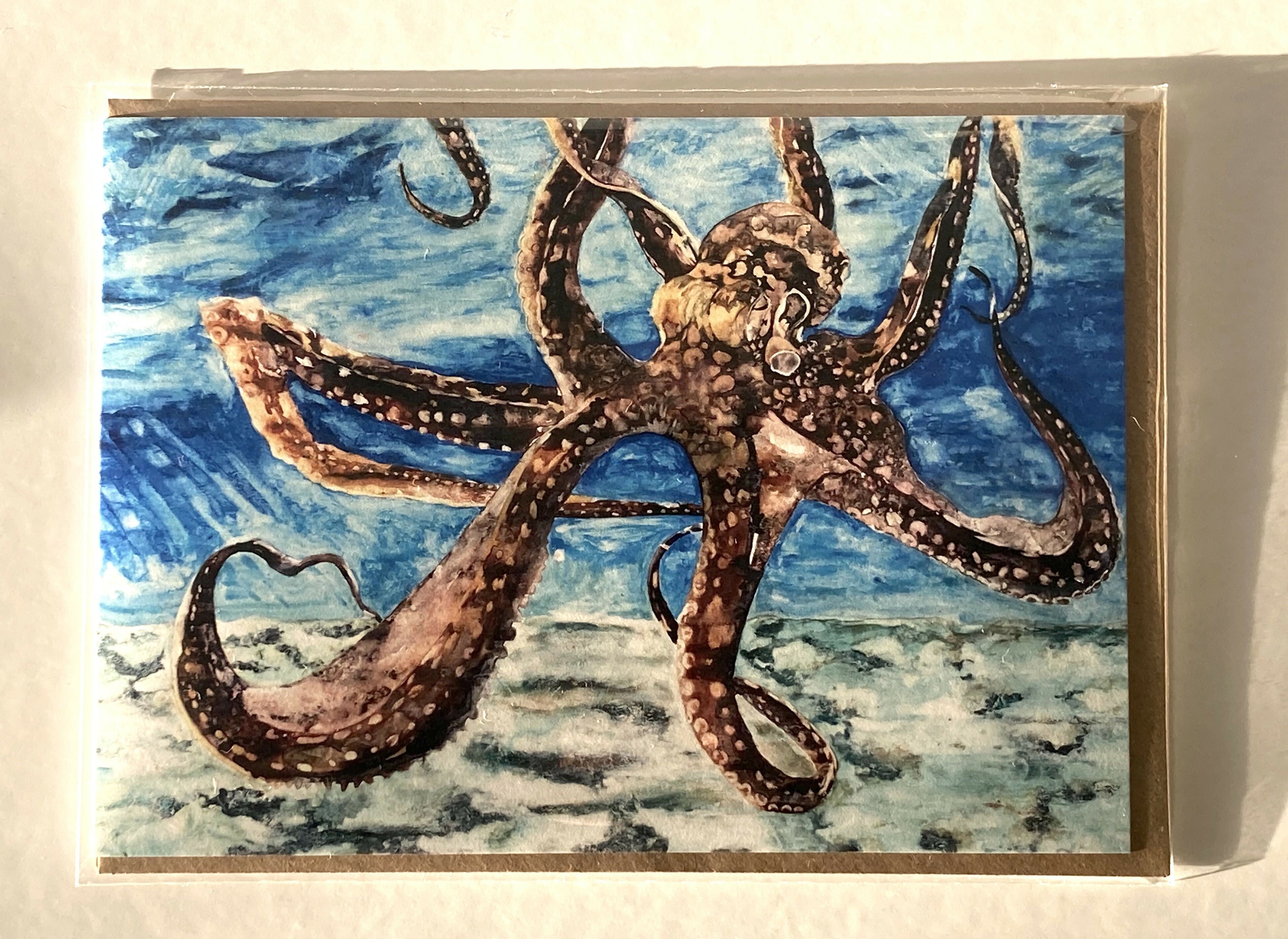 Mimic Octopus - Greetings Card