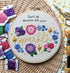 Preprinted embroidery pattern for beginners - Sparkle