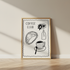 Coffee Club Print - Black & White