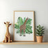 Giraffe Jungle Print