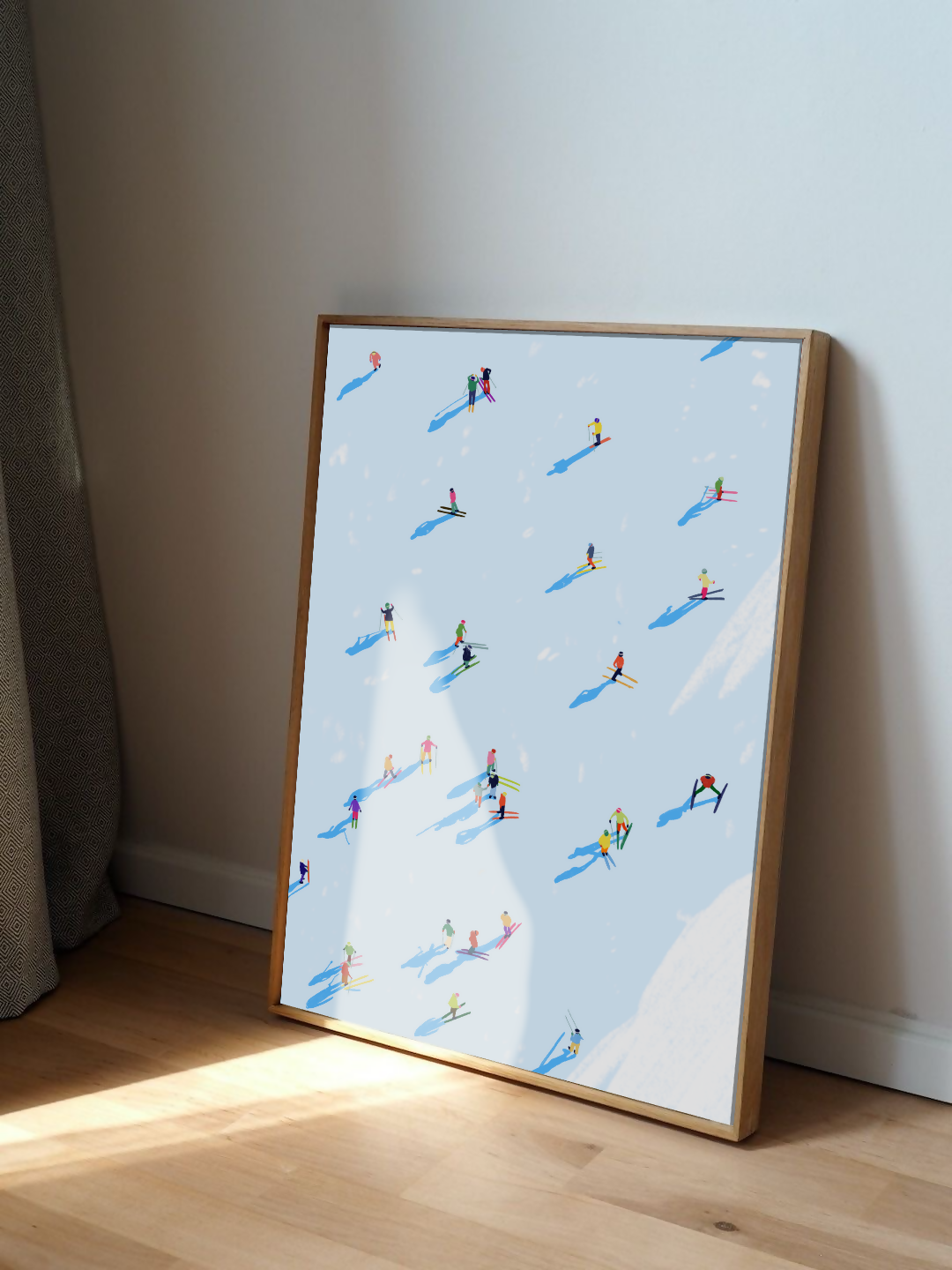 Ski Art Print