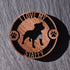 I Love My Staffy Laser Cut Wooden Coaster