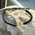 Handmade Adjustable Macrame Bracelet With Gold Vermeil Bee Detail