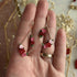 Pink Flowers Earrings