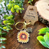 Saffy Sunflower Keyring | Cute Eco-Friendly | Art & Soul