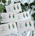 Aqua Collection - Teardrop Polymer Clay Earrings