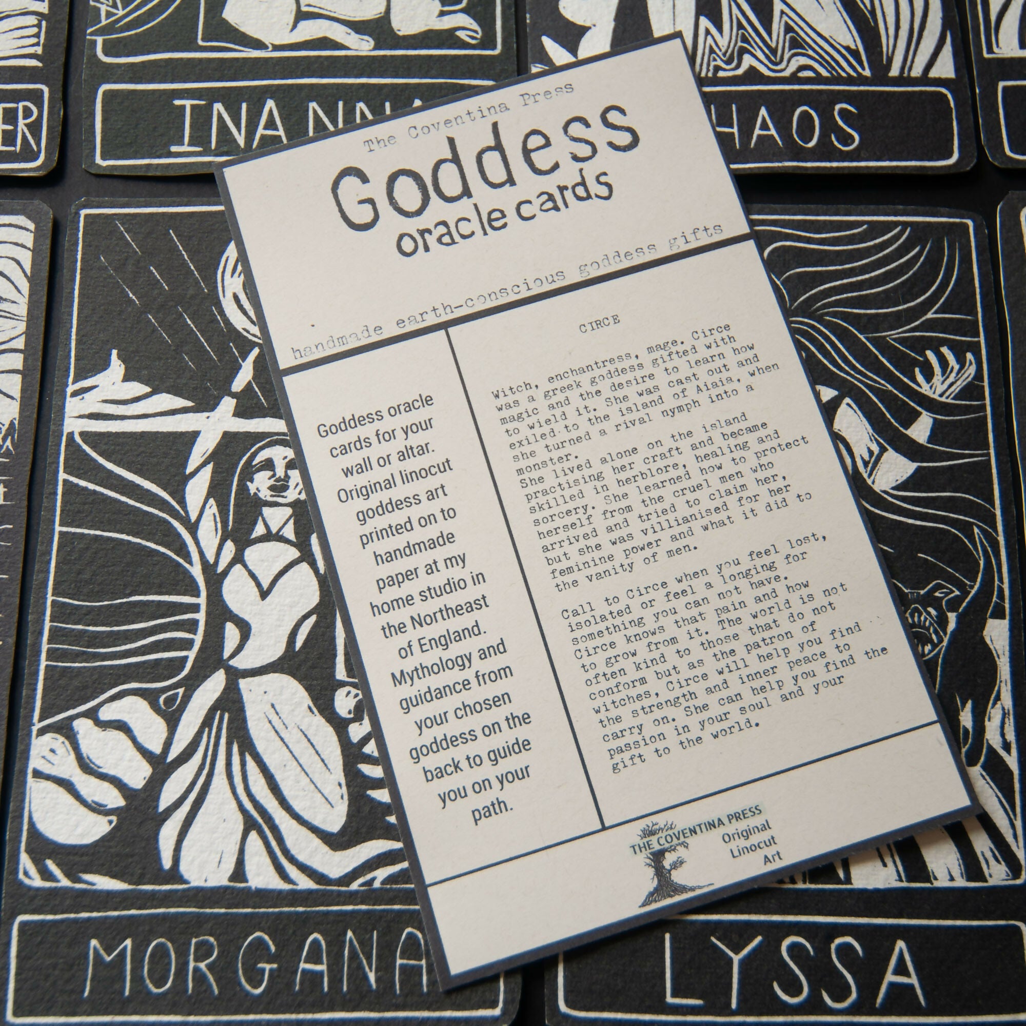 THE FURIES GODDESS ALTAR CARD