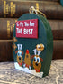 Handmade Wooden Reindeer Door Ornament – "To Me, You Are The Best" Cute Christmas Tree Decoration & Holiday Gift