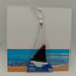 Fused Glass Boat Card