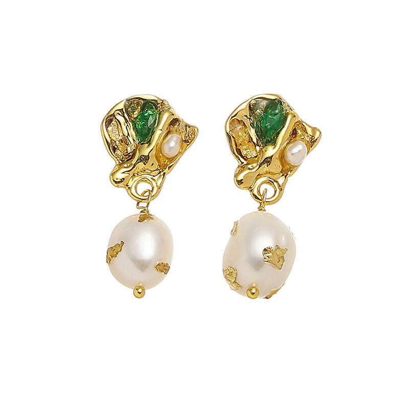 Baroque Pearl Earrings | Opulent Elegance | Art & Soul