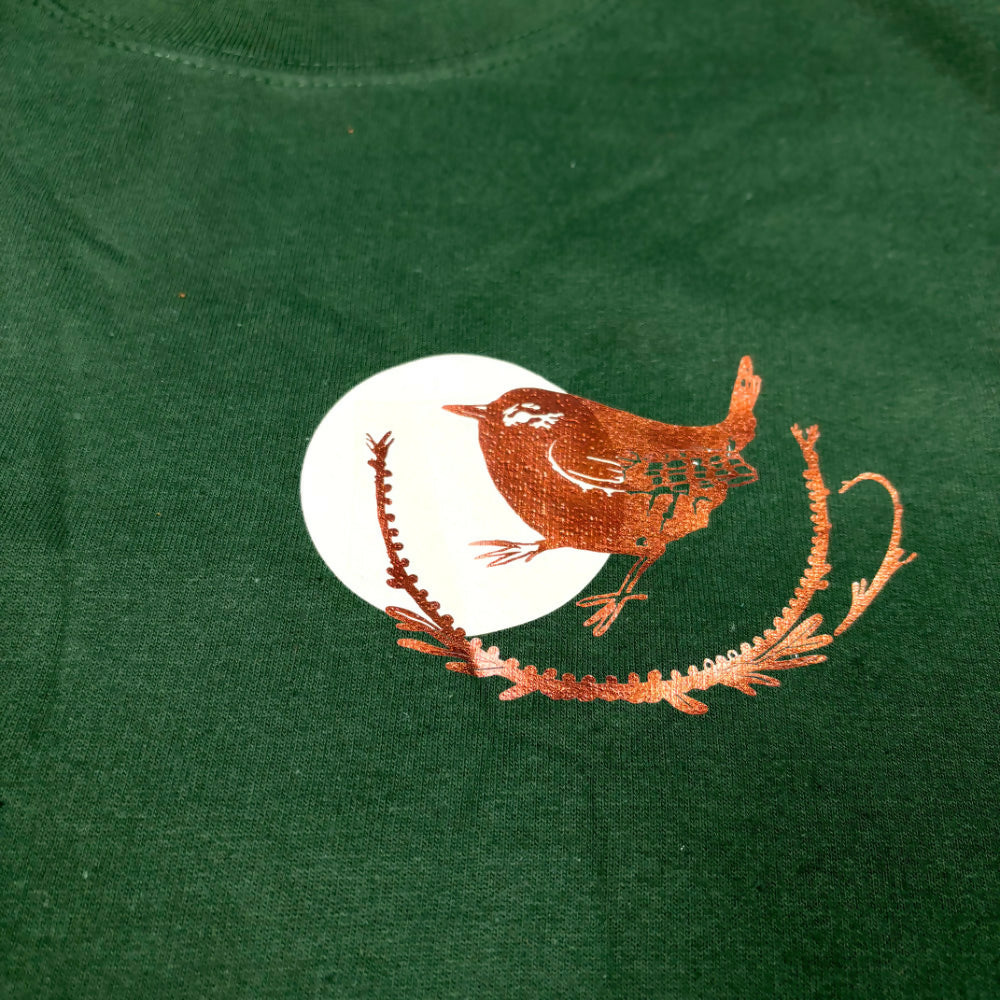 Wren Forest Green Unisex Sweatshirt