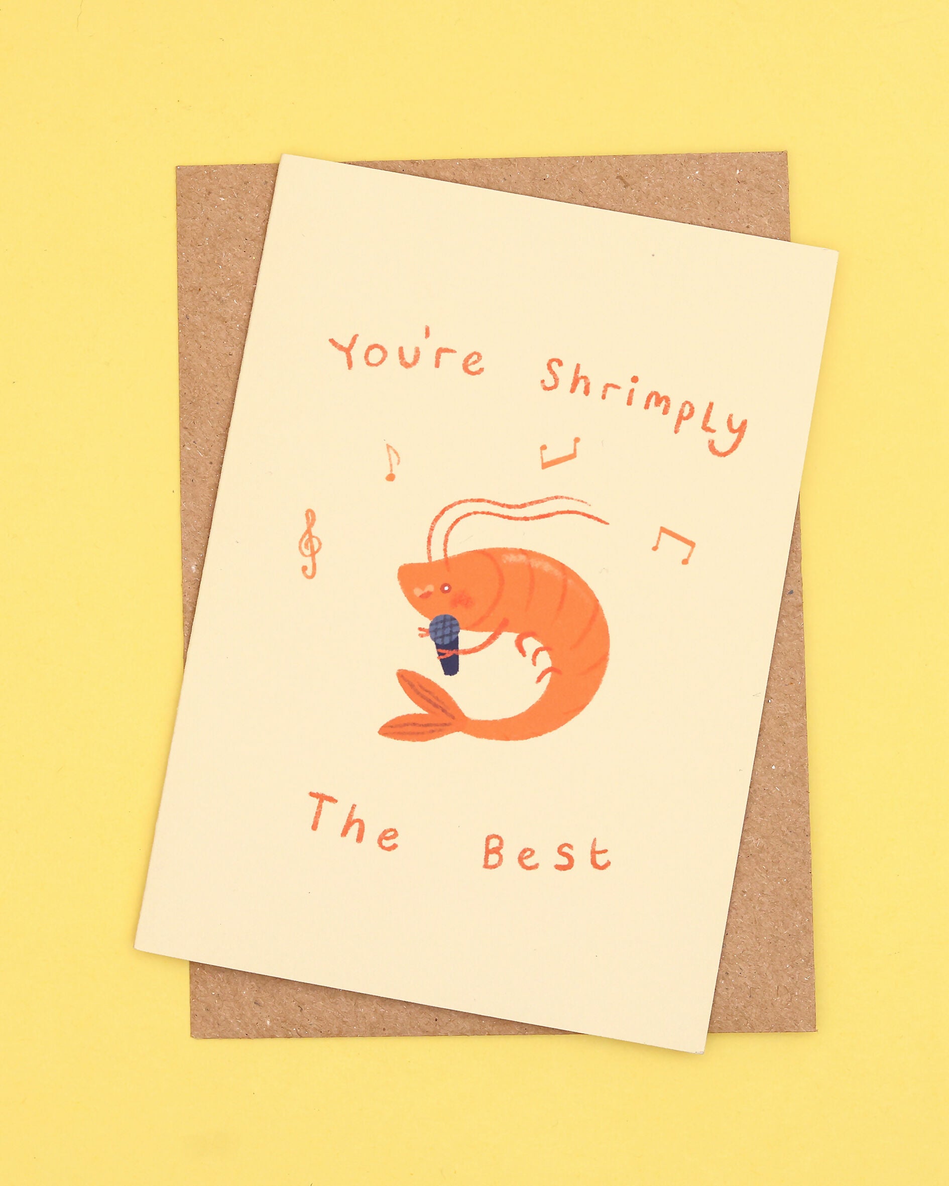 You're Shrimply the Best - Card