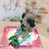 Miniature Elephant On Rocking Horse Ornament