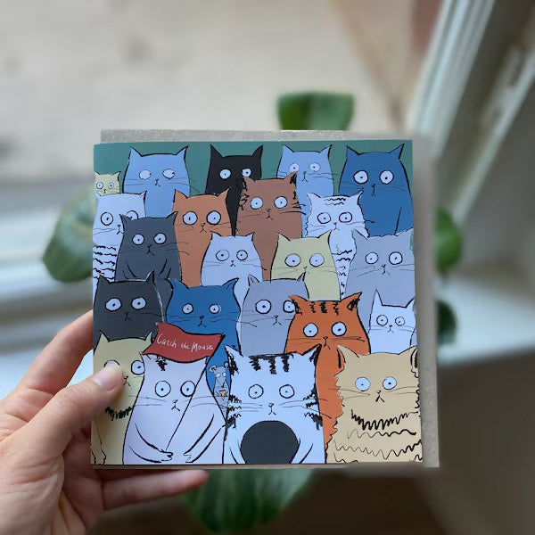 Cats Greeting Card