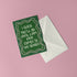 You'll do until Liam Fray... Card