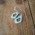 Handmade Silver Squiggle Earrings