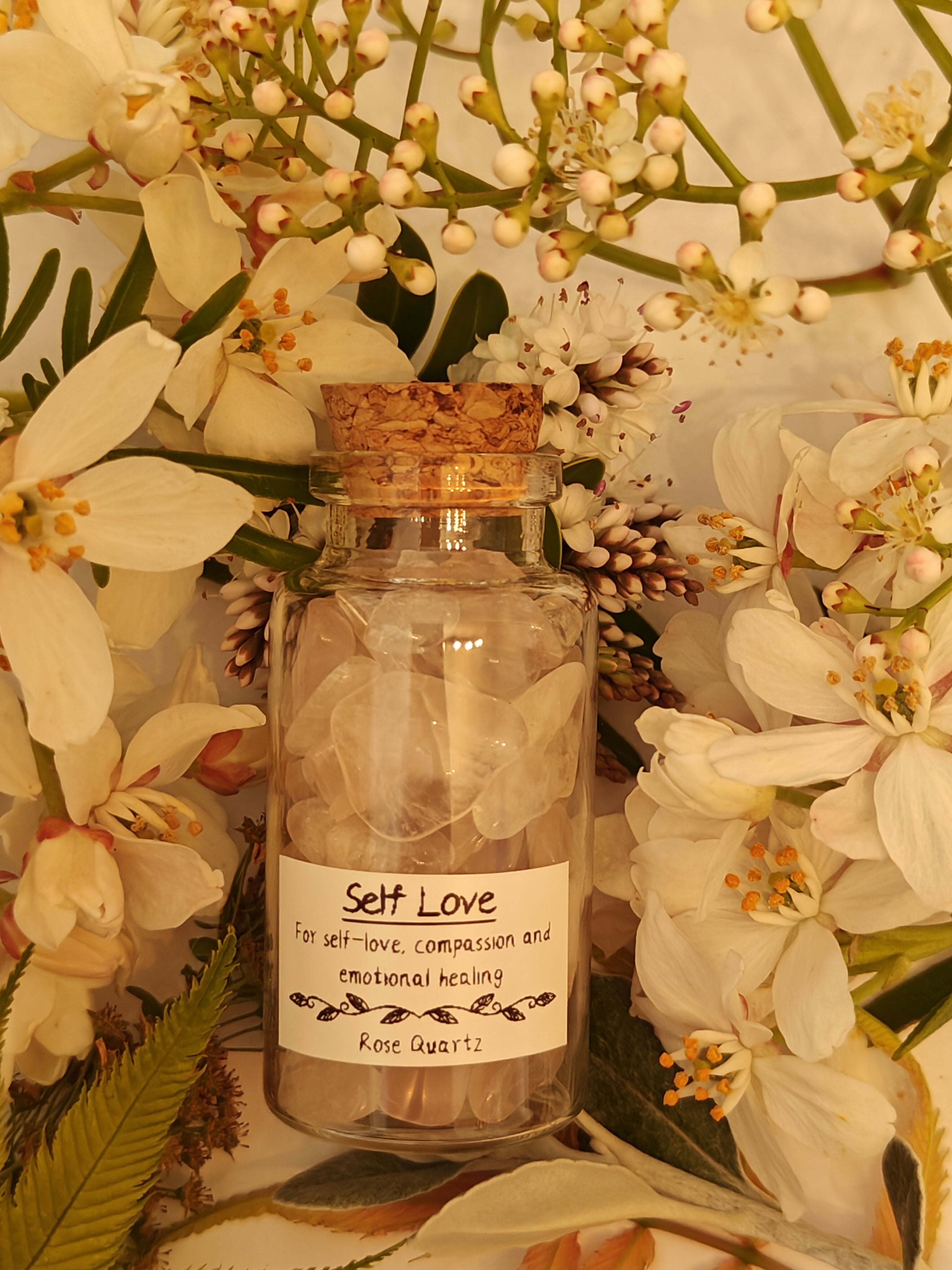 Self Love Crystal Intention Jar