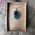 Shattuckite Wire Wrapped Necklace